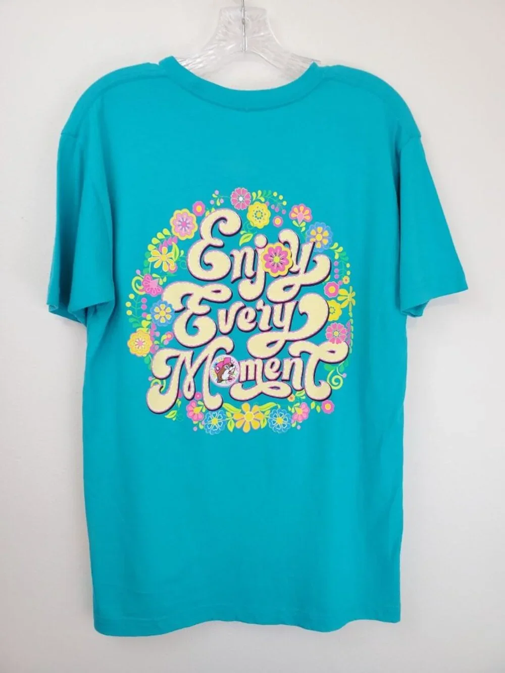 Buc-ee's spring floral Enjoy Every Moment t-shirt - Picture 6 of 8